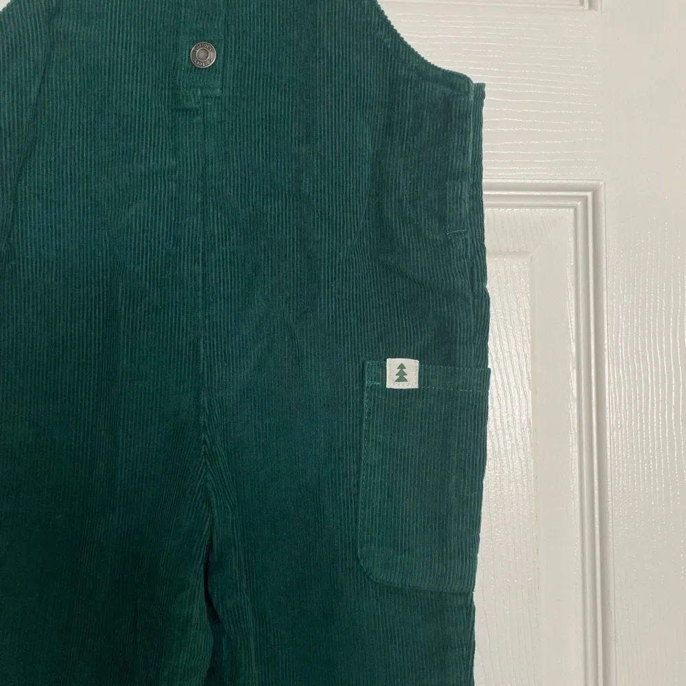 Carter's Dark Green Corduroy Overalls size 18-24 months